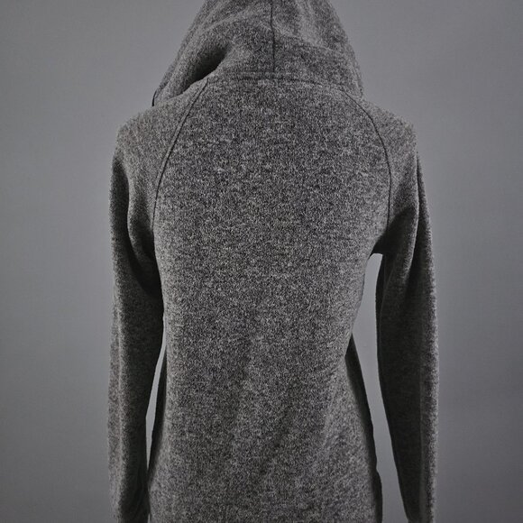 AMERICAN EAGLE OUTFITTERS zip-up HOODED JACKET grey POLYESTER - Picture 6 of 9